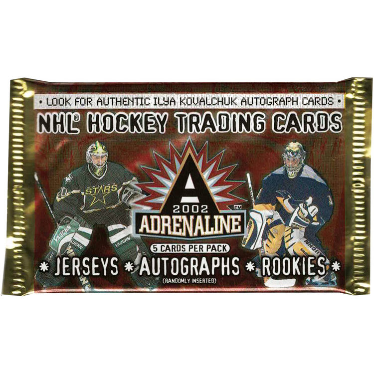 2001-02 Pacific Adrenaline (Hobby Pack)