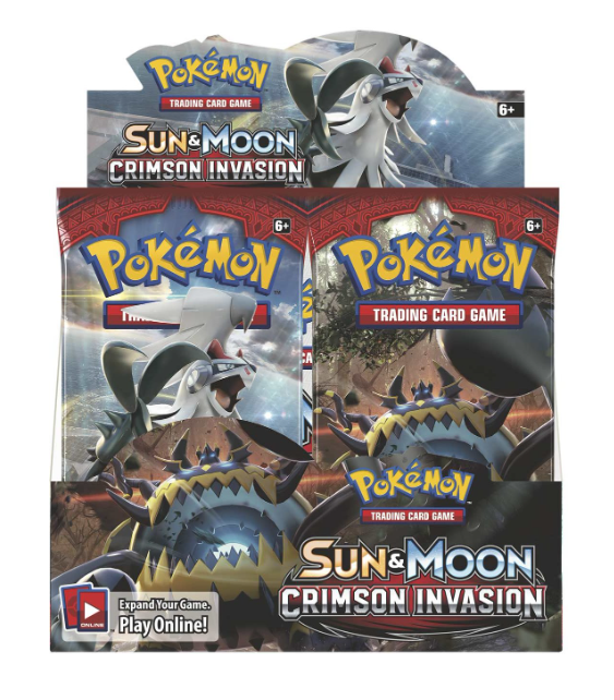 Pokemon Sun & Moon 4: Crimson Invasion Booster Box (36-pack)