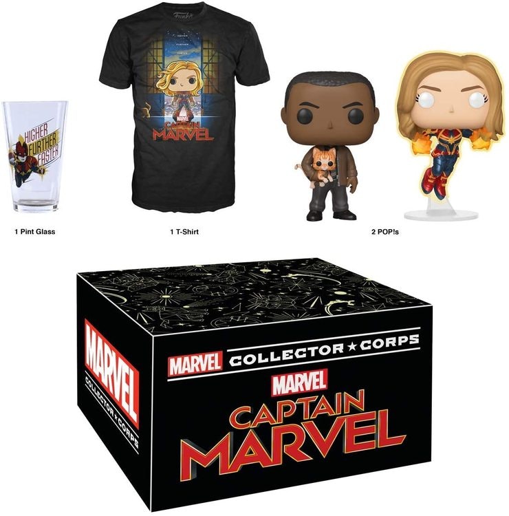 Funko Marvel Collector Corps: Captain Marvel - March 2019 Theme