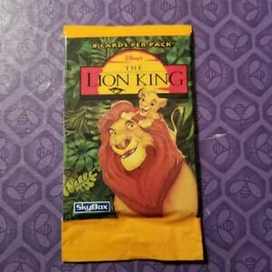 Skybox 8 The Lion King Trading Cards Unopened Pack
