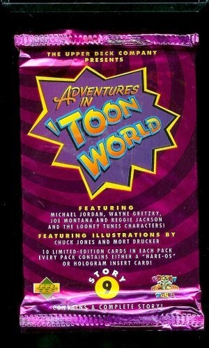 1993 Upper Deck Adventures in 'Toon World (Löspaket)