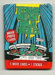 1990 Topps Teenage Mutant Ninja Turtles Trading Cards Pack