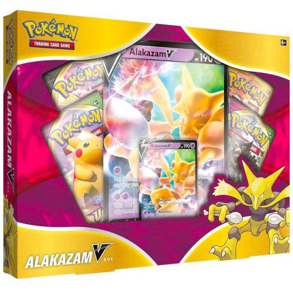 Pokémon Alakazam V Box