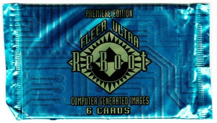 1995 Fleer Ultra ReBoot Premiere Edition (Löspaket)