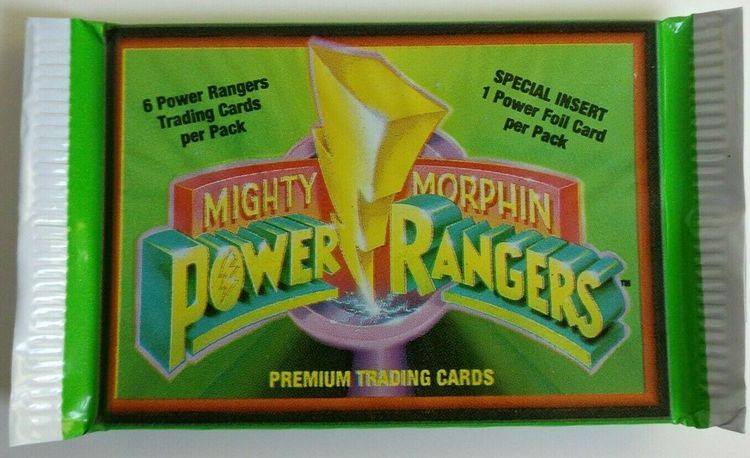 1994 Power Rangers Mighty Morphin Premium Trading Cards (Löspaket)