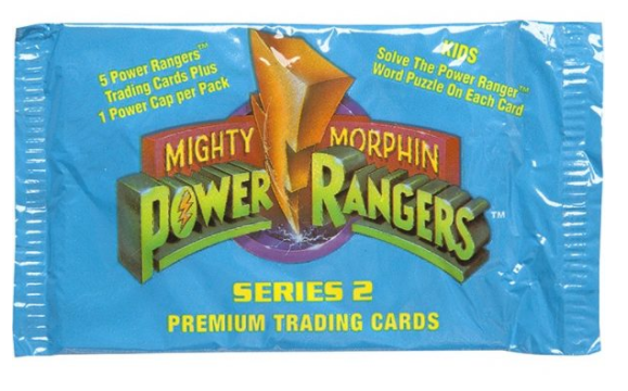 1994 Power Rangers Mighty Morphin Premium Trading Cards Series 2 (Löspaket)