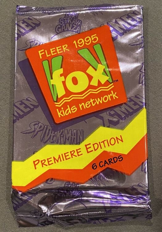 1995 Fleer Marvel Fox Kids Network Premiere Edition (rare - 6 Cards per Pack)