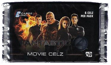 Fantastic 4 Movie Celz Trading Cards (Löspaket)