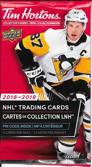 2018-19 Upper Deck Tim Horton's (Löspaket)