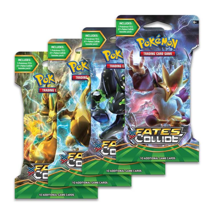 Pokemon XY-Fates Collide Sleeved Booster Pack