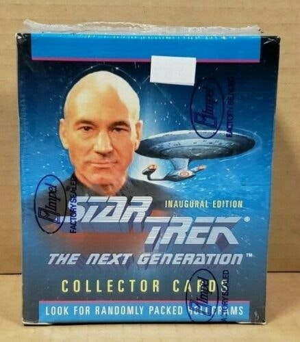 star trek next generation collector cards