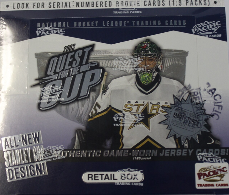 2002-03 Pacific Quest for the Cup (Retail Box)