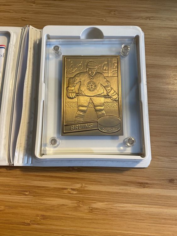 Ray Bourque Highland Mint Bronze Hockey Rookie Card #058/5000