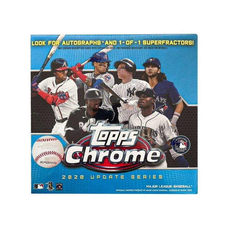 2020 Topps Chrome Update Baseball (Blue Mega Box)