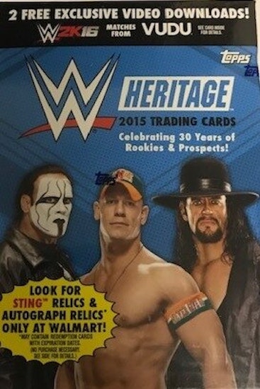 2015 Topps WWE Heritage Wrestling (Blaster)