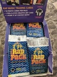 1991 Premier The Rap Pack Trading Cards Wax Pack