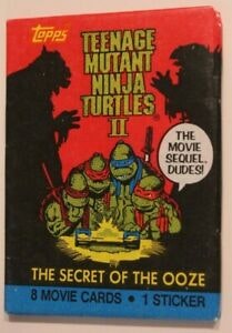 Teenage Mutant Ninja Turtles 2 Trading Card Pack Secret Of The Ooze