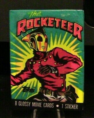 1991 Topps The Rocketeer Trading Card & Sticker Set
