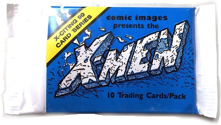 1991 Comic Images X-Men Trading Card Pack