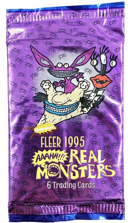 Fleer 1995 Real Monsters Trading Card Pack