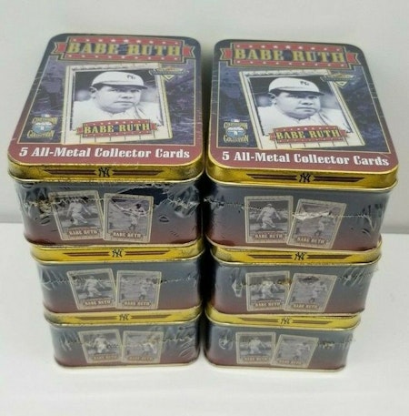 Babe Ruth Series 2 Metallic Impressions All-Metal Collector Tin