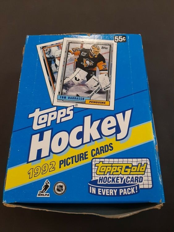 Topps Hockey 1992 Picture Cards (36 Sealed Packs)