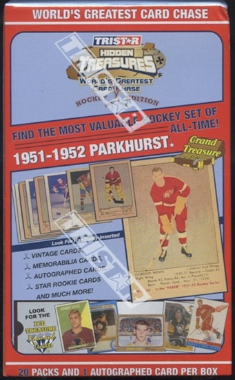 2005-06 TriStar Hidden Treasures Hockey Box