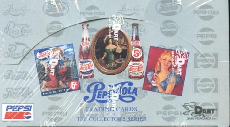Pepsi Collector's Series 1 Hobby Box (1994 Dart Flipcards)