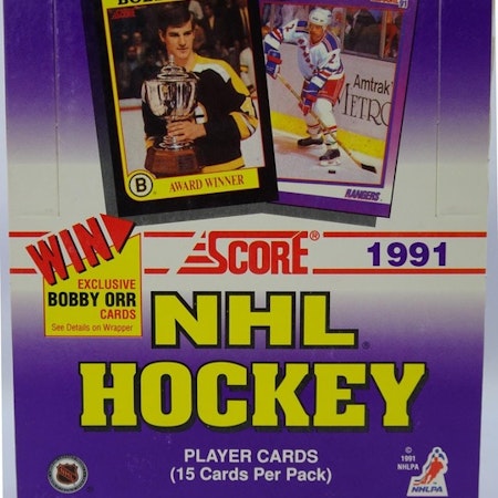 1991-92 Score U.S. (Hobby Box)