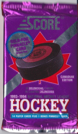 1993-94 Score Hockey (Canadian Edition) (Löspaket)