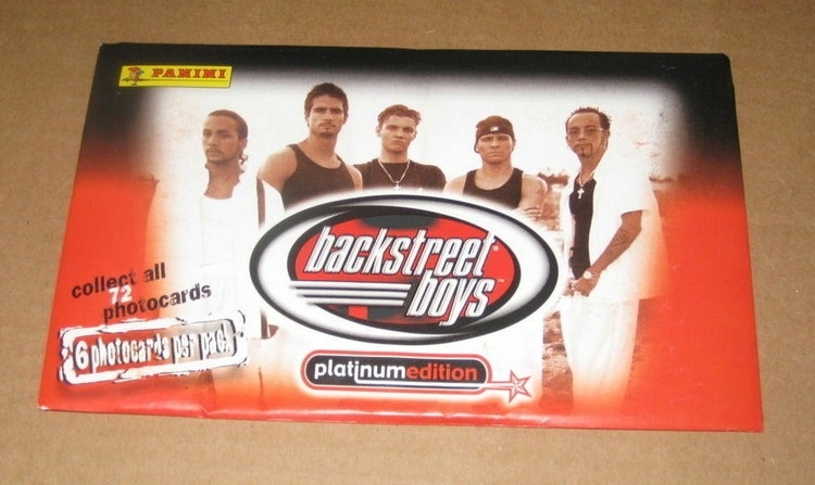 1999 Panini Backstreet Boys Platinum Edition (Paket)