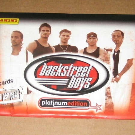 1999 Panini Backstreet Boys Platinum Edition (Paket)