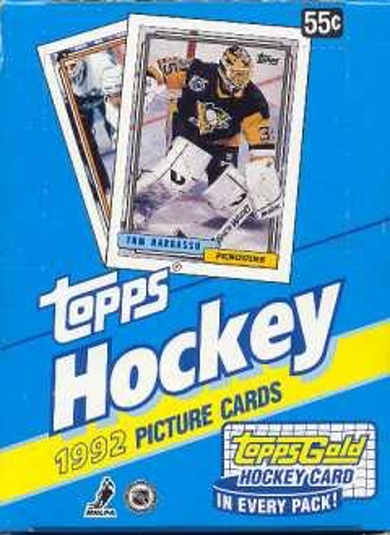1992-93 Topps Hockey (Wax Box)