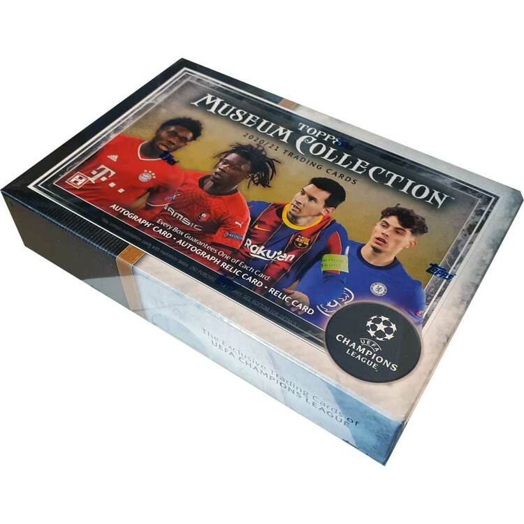 2020-21 Topps Museum Collection UEFA Champions League Soccer (Hobby Box)
