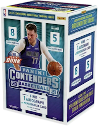 2020-21 Panini NBA Contenders Basketball (Blaster Box)