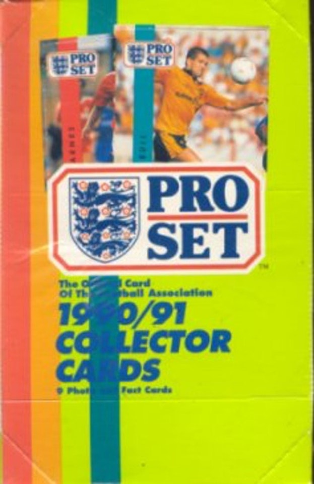 1990-91 Pro Set Soccer (Wax Box)