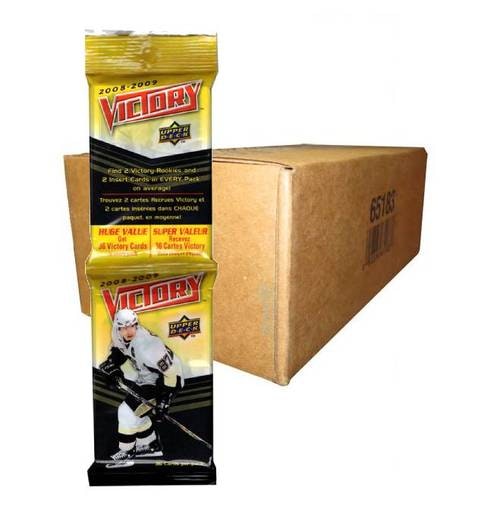 2008-09 Upper Deck Victory (Fat Pack Box - 18 Packs)