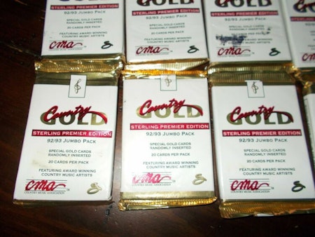 Country Gold Sterling Premier Edition 92/93 Jumbo Collector Packs