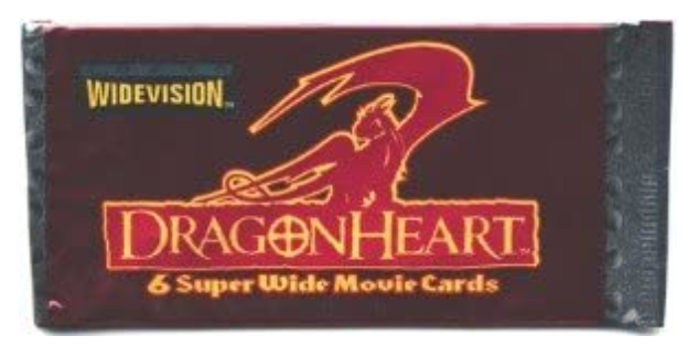 Dragonheart Widevision Factory Sealed Trading Card Pack