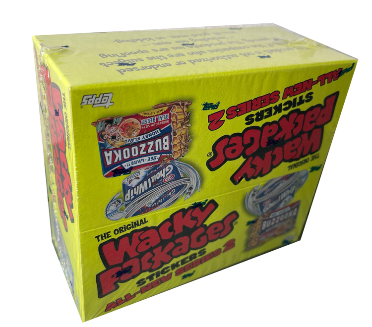 2005 Topps Wacky Packages Series 2 Stickers Box