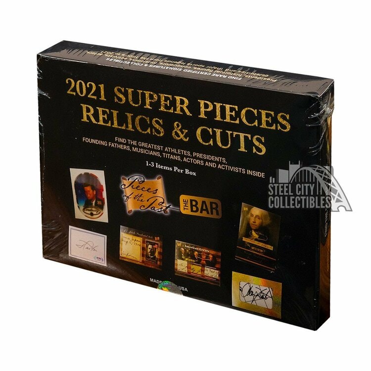 2021 Super Break Super Pieces Relics & Cuts Box