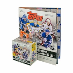2019-20 Topps NHL Hockey Sticker Collection 50ct Box (with Album!!)