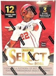 2021 Panini Select Baseball 3-Pack Blaster Box