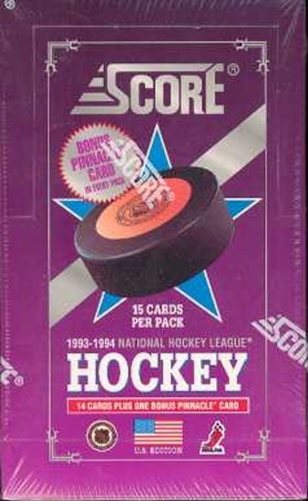 1993-94 Score US Edition Series 1 (Hobby Box)