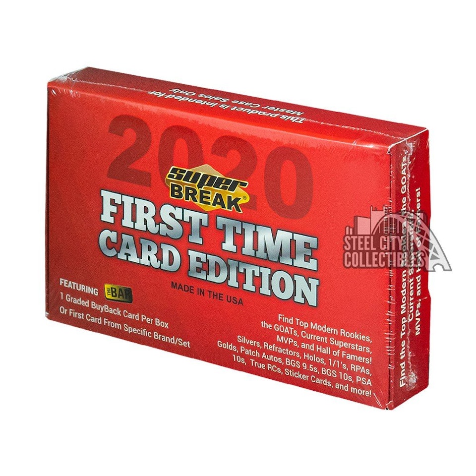 2020 Super Break First Time Card Edition Box
