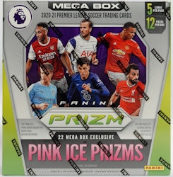 2020-21 Panini Prizm Premier League Soccer (Pink Ice Prizms Mega Box )