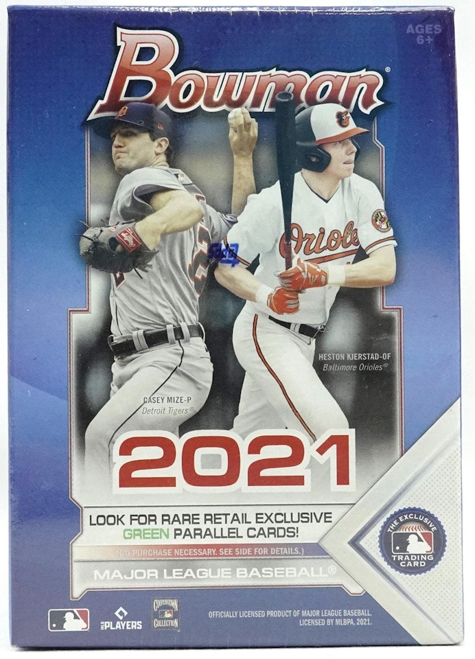 2021 Bowman Baseball (6-Pack Blaster Box)