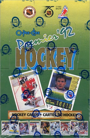 1991-92 O-Pee-Chee Premier Hockey (Hobby Box)