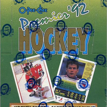 1991-92 O-Pee-Chee Premier Hockey (Hobby Box)
