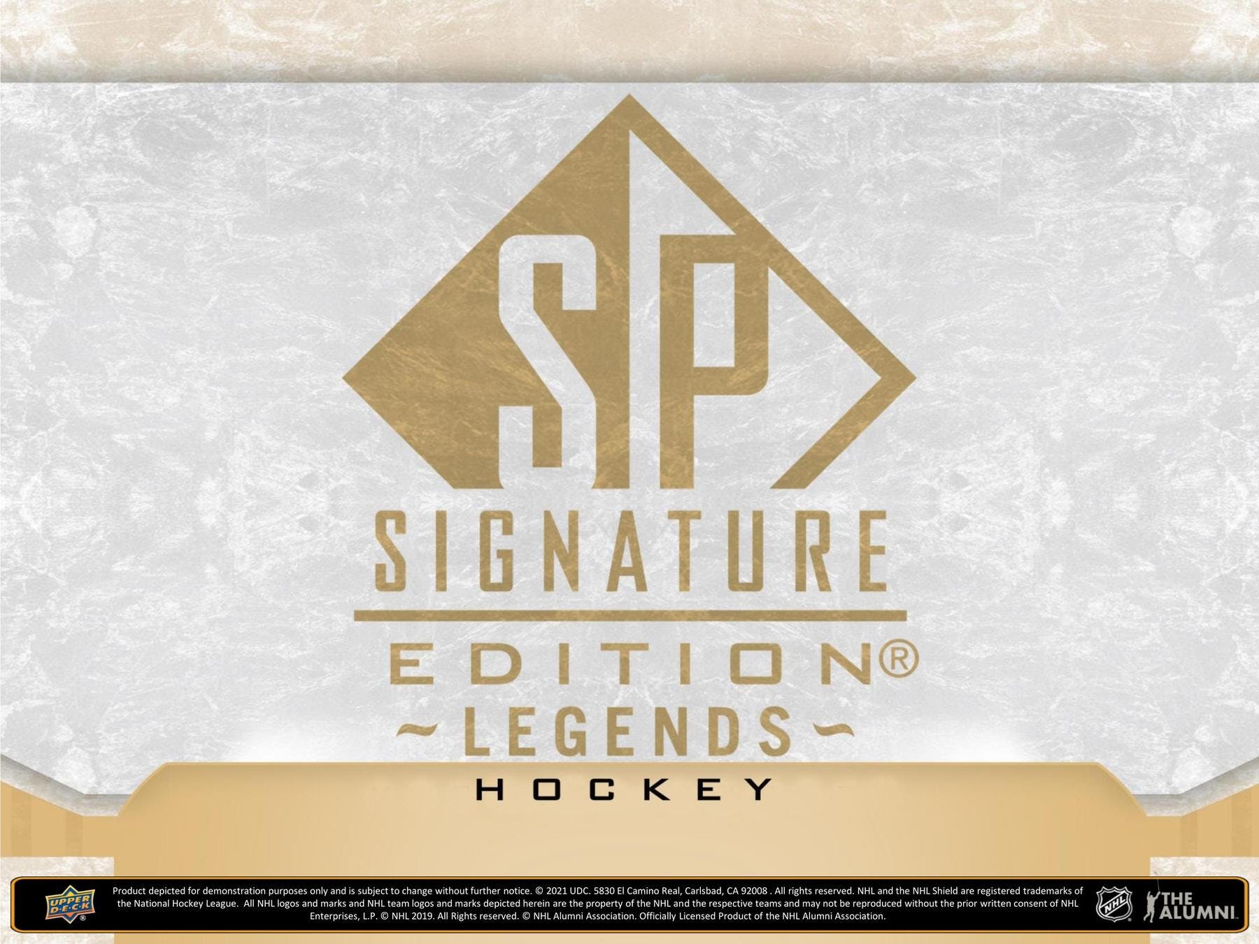 2020-21 Upper Deck SP Signature Edition Legends (Hobby Box) *Förhandsbokning*